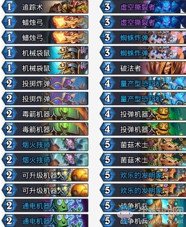 《爐石傳說(shuō)》砰砰計(jì)劃高勝低配機(jī)械獵卡組推薦