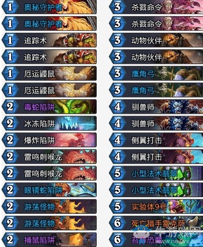 《爐石傳說》砰砰計劃k神奧秘獵卡組推薦