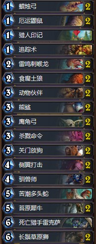 《爐石傳說》砰砰計劃復古中速獵卡組推薦