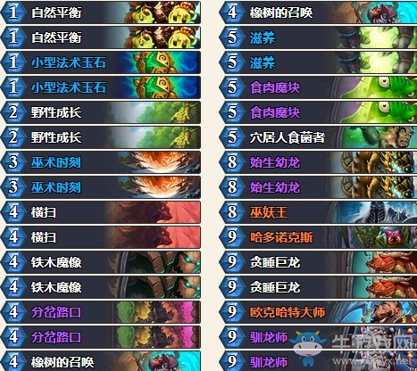 《爐石傳說》中歐對抗賽A83650墻德卡組推薦