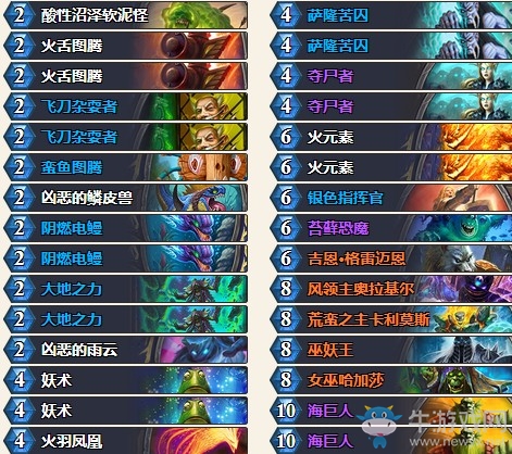 《爐石傳說》中歐對抗賽Bunnyhoppor偶數薩卡組推薦