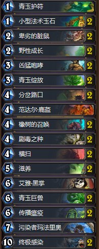 《爐石傳說》砰砰計狂野青玉德卡組推薦