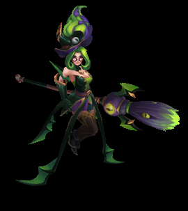 《LOL》魅惑女巫 迦娜炫彩皮膚