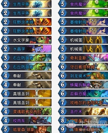 《爐石傳說》砰砰計劃歐服第二奶騎卡組推薦