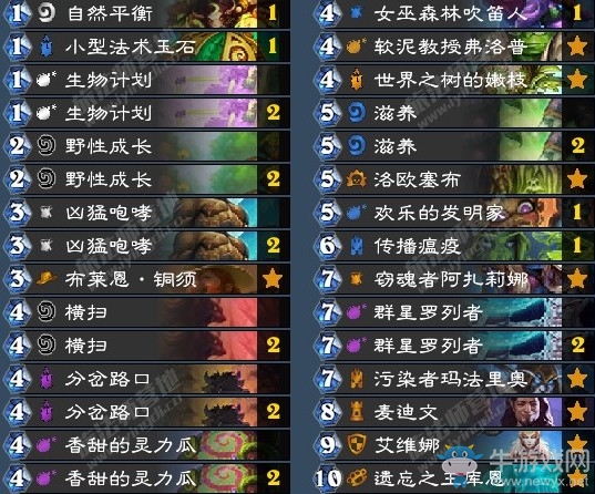 《爐石傳說》狂野登頂流星竊魂德卡組推薦