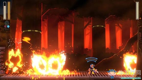 《洛克人11》boss火炬人過關(guān)攻略