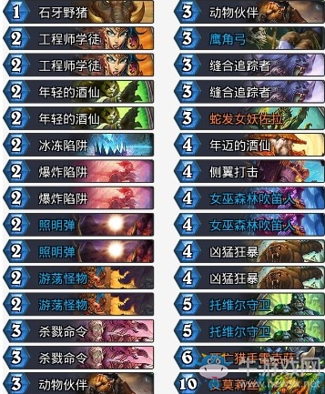 《爐石傳說》砰砰計劃狂野buff獵卡組推薦