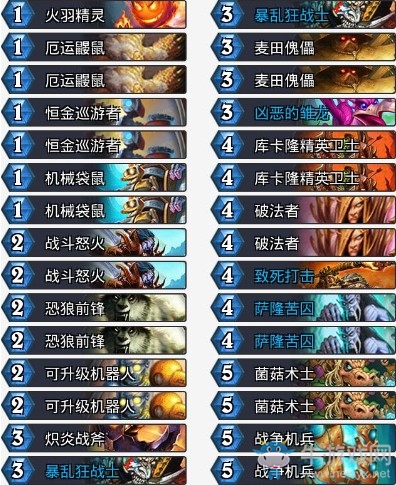 《爐石傳說》砰砰計劃機械快攻戰(zhàn)卡組推薦