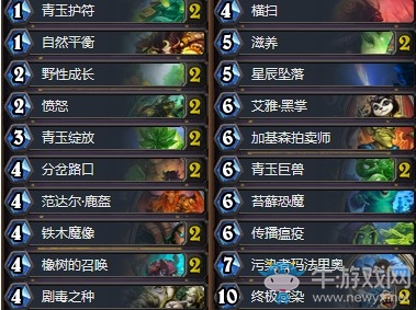 《爐石傳說》砰砰計(jì)劃國服狂野青玉德卡組推薦