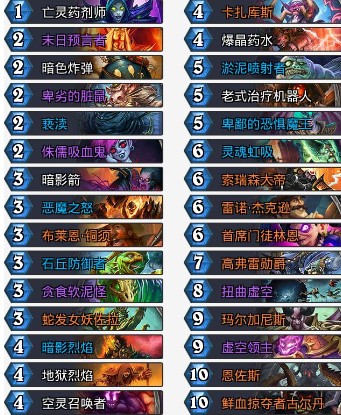 《爐石傳說》砰砰計劃補丁后狂野宇宙術卡組推薦