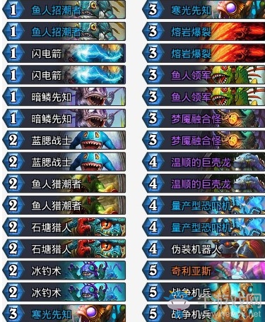 《爐石傳說》砰砰計劃魚人薩卡組推薦