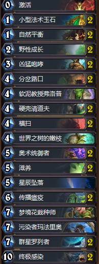 《爐石傳說》砰砰計劃我為文燕上傳說標準群星德卡組推薦