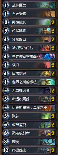 《爐石傳說》砰砰計劃天選歐皇碎枝德卡組推薦