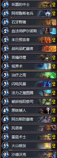 《爐石傳說》砰砰計劃淵魔巨吼沙撼薩卡組推薦
