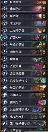 《爐石傳說》砰砰計劃狂猛怒吼沼地獵卡組推薦