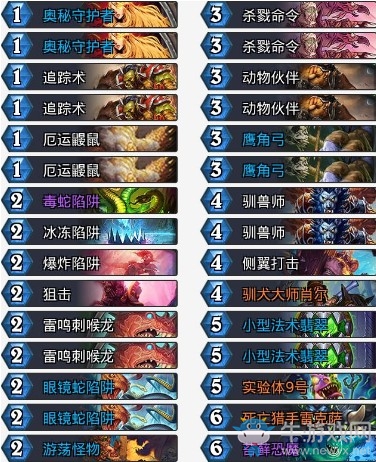 《爐石傳說》砰砰計劃傳說奧秘獵卡組推薦