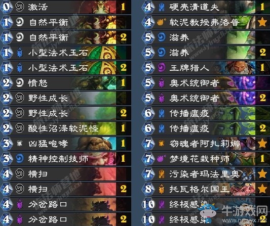 《爐石傳說》砰砰計(jì)劃沒素質(zhì)換家德卡組推薦