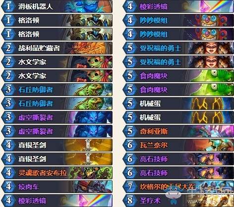 《爐石傳說》砰砰計劃機械蛋騎卡組推薦