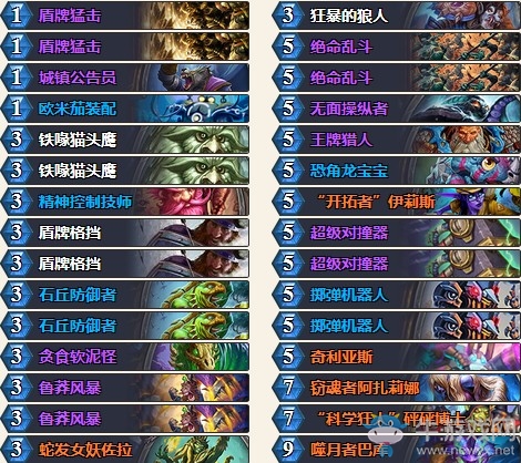 《爐石傳說》世界杯冠軍奇數戰卡組推薦