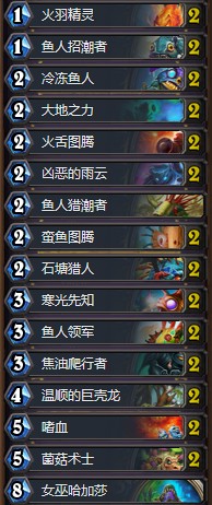 《爐石傳說(shuō)》砰砰計(jì)劃月初傳說(shuō)魚人薩卡組推薦