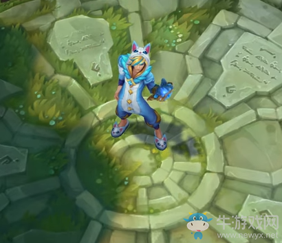 《LOL》睡衣守護者 伊澤瑞爾皮膚介紹