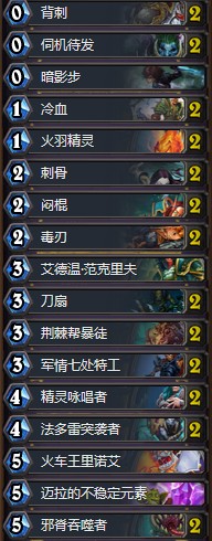 《爐石傳說》砰砰計(jì)劃月初奇跡賊卡組推薦