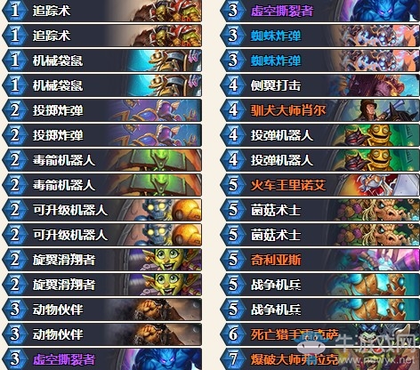 《爐石傳說》砰砰計劃橘子哥機械獵卡組推薦