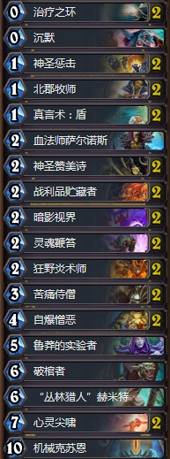 《爐石傳說》砰砰計(jì)劃佳、藤鷹機(jī)恩牧卡組推薦