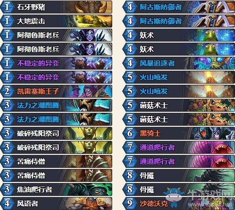 《爐石傳說》砰砰計(jì)劃隨從戰(zhàn)吼薩卡組推薦