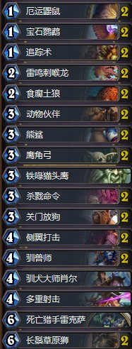 《爐石傳說》砰砰計劃復古新版中速獵卡組推薦