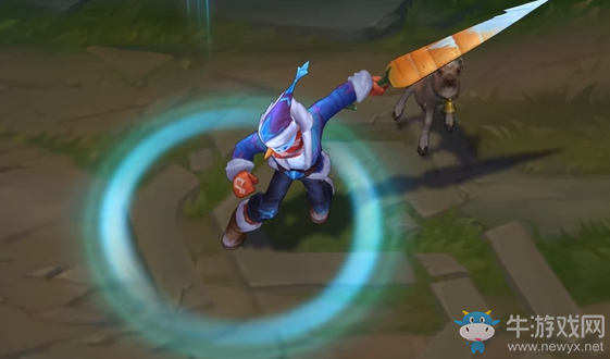 《LOL》執(zhí)胡蘿卜的雪人 易皮膚介紹