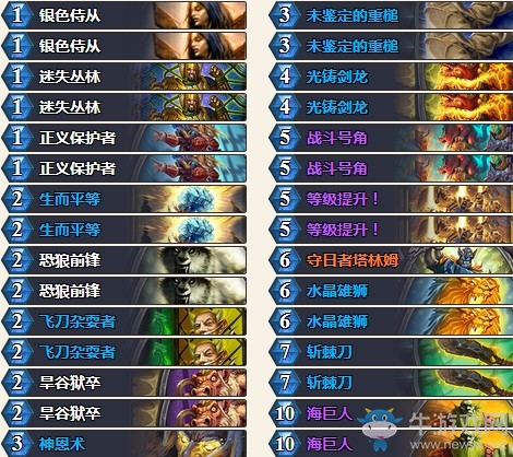 《爐石傳說》砰砰計劃Joske閱兵騎卡組推薦