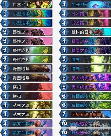 《爐石傳說》砰砰計劃主播姜神超生德卡組推薦