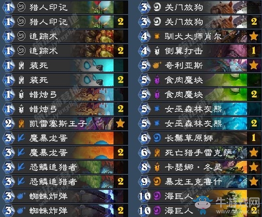 《爐石傳說》砰砰計劃Bunnyhoppor亡語獵卡組推薦