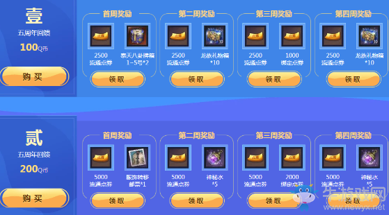 《劍靈》5周年周年大回饋 五大周年慶禮包等你拿