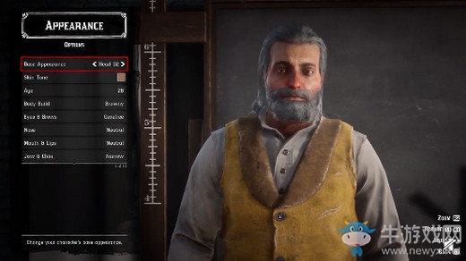 《荒野大鏢客2》捏臉數據一覽