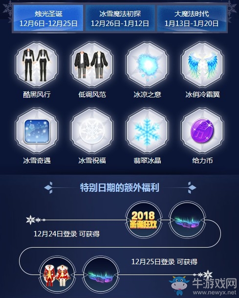 《QQ炫舞》2018冰雪節(jié)總集冰雪派對 兌換冰雪節(jié)限定禮物