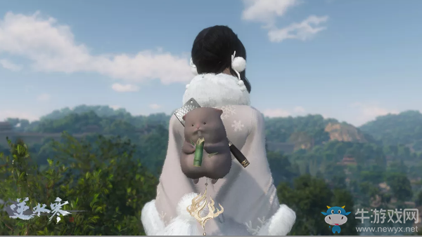 《逆水寒》背部掛件竹鼠外觀一覽