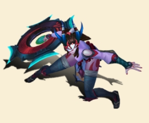 《LOL》腥紅之月 希維爾炫彩皮膚