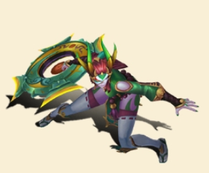 《LOL》腥紅之月 希維爾炫彩皮膚