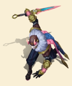 《LOL》腥紅之月 派克炫彩皮膚