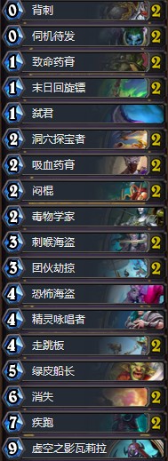 《爐石傳說》拉斯塔哈的大亂斗弒君賊卡組推薦