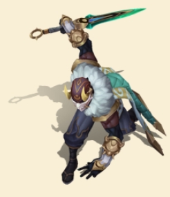 《LOL》腥紅之月 派克炫彩皮膚