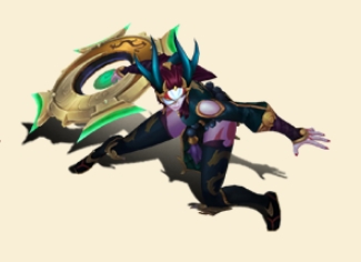 《LOL》腥紅之月 希維爾炫彩皮膚