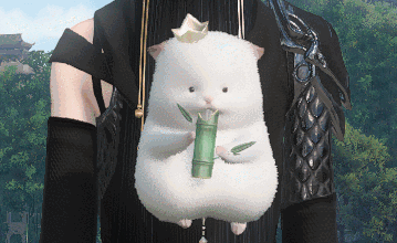 《逆水寒》背部掛件竹鼠外觀一覽