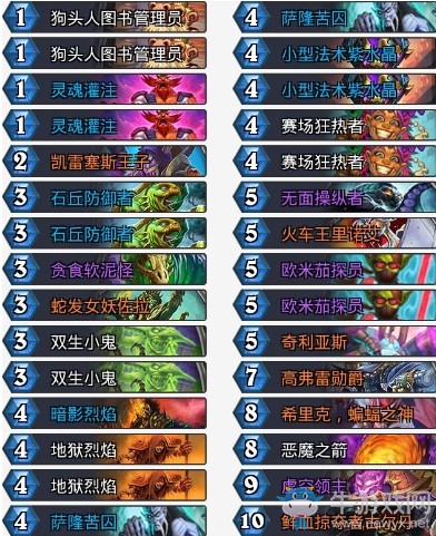 《爐石傳說》拉斯塔哈的大亂斗KK俠buff術(shù)卡組推薦