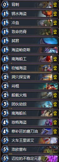 《爐石傳說》拉斯塔哈的大亂斗狂野Control弒君賊卡組推薦