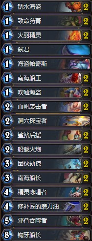 《爐石傳說》拉斯塔哈的大亂斗Domt弒君賊卡組推薦