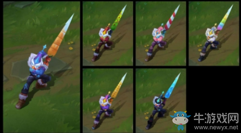 《LOL》執(zhí)胡蘿卜的雪人 易炫彩皮膚