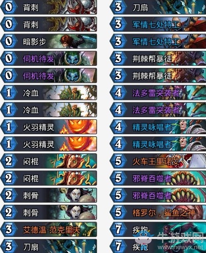 《爐石傳說》拉斯塔哈的大亂斗登頂節奏賊卡組推薦